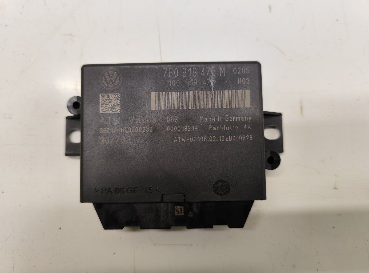 7E0919475M Parking Aid Control Unit VW TRANSPORTER T6 / MULTIVAN (SG, SF) (2015-)