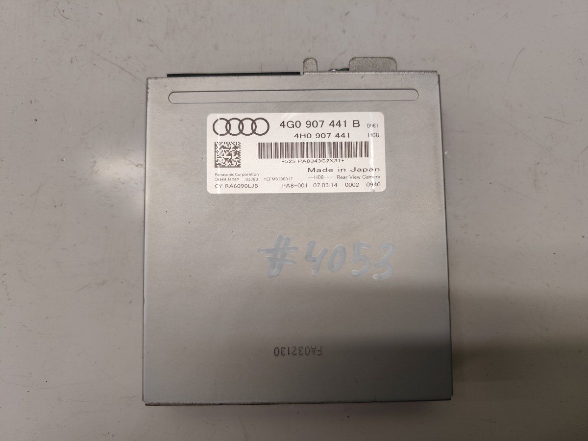 4G0907441B Camera control unit AUDI A6 / A6 ALLROAD (C7, 4G) (2010-2018)