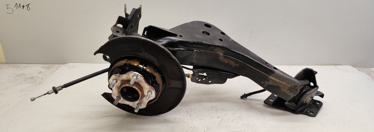 555025HA0B 432024BF0A Wheel bearing housing rear left RENAULT KOLEOS II (2016-2023)