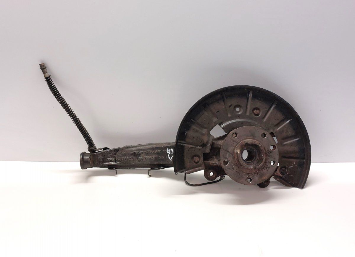 7P6407245A 7L0615311B Wheel bearing housing front left VW TOUAREG II (7P) (2010-2018)