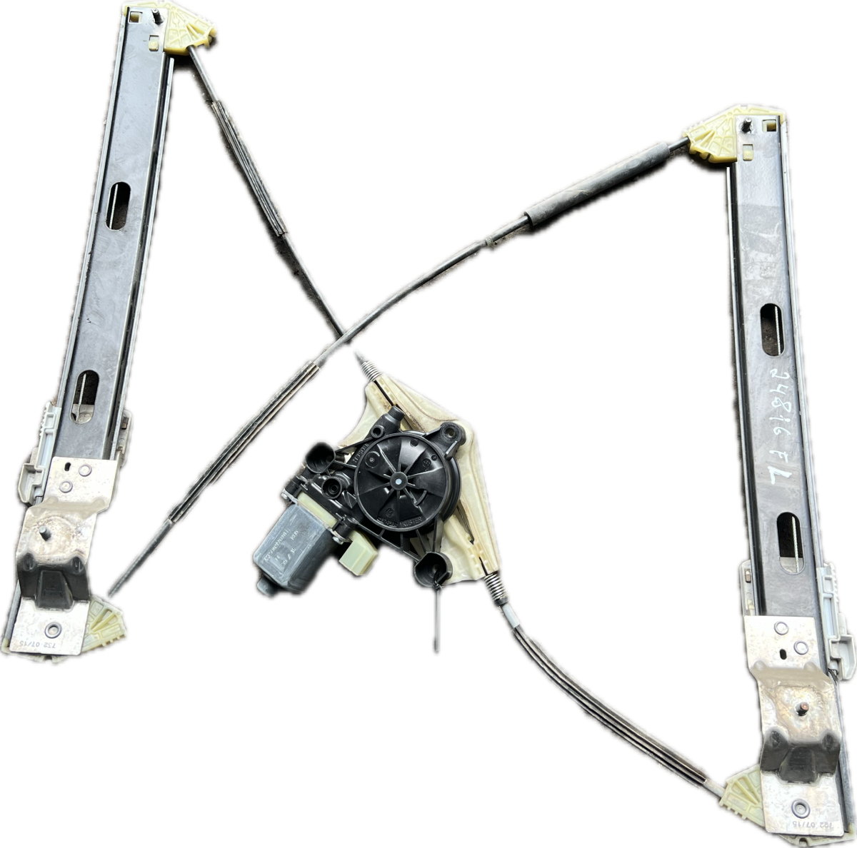 0130822717 5Q0959801B 5F4837461D Window Regulator Compl. front left SEAT LEON (5F) (2012-2020)