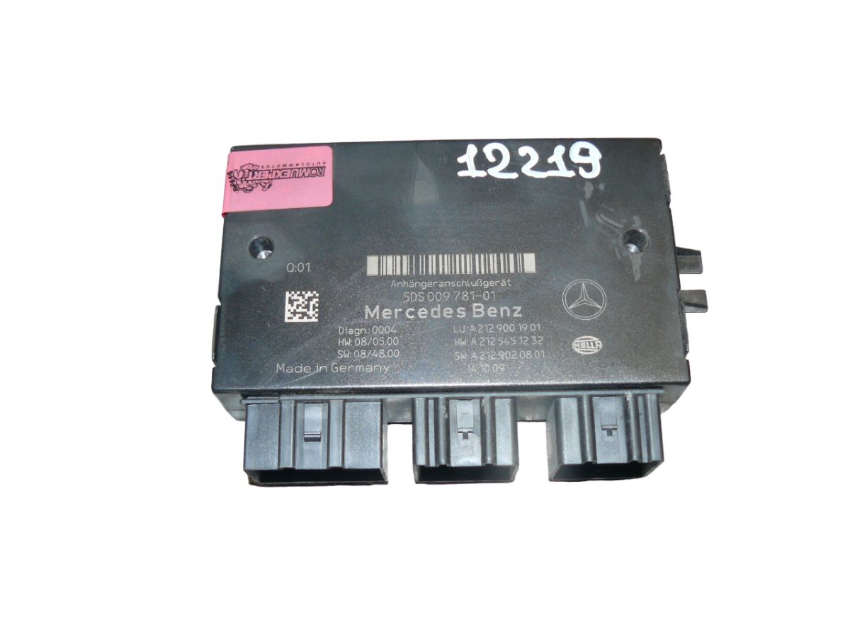 5DS009781-01 Towbar control unit MERCEDES-BENZ C-CLASS (W204) (2007-2013)