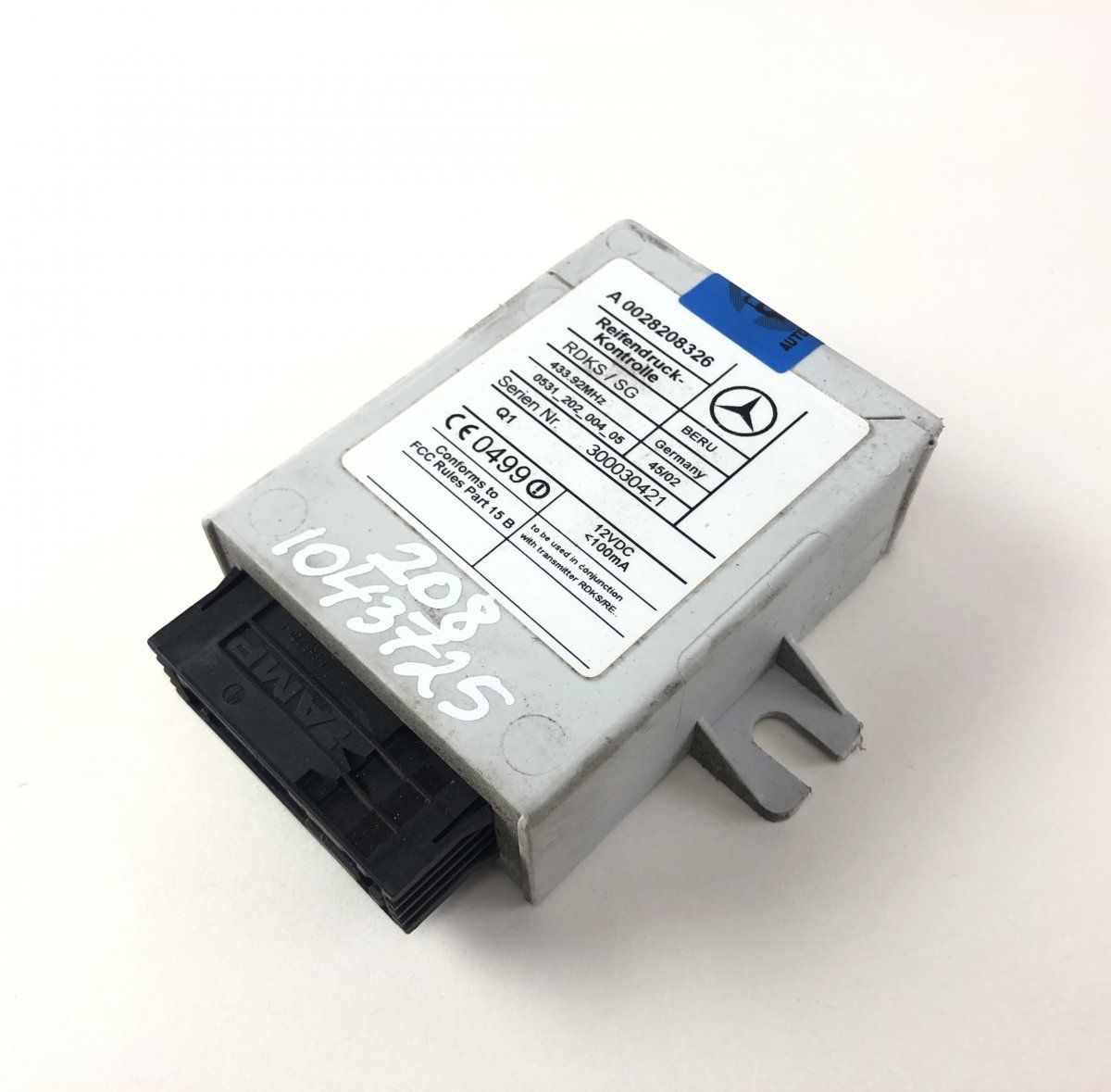 A0028209826 Tyre pressure control uinit MERCEDES-BENZ SL-CLASS (R230) (2001-2012)