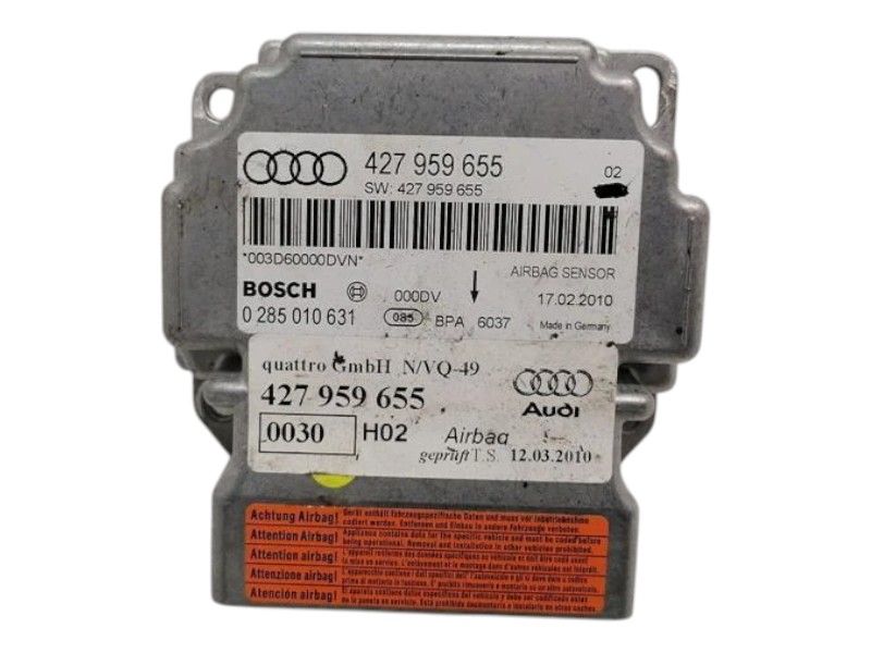 AUDI R8 TYPE 42 V10 5.2 SPYDER Safety Module ECU 427959655