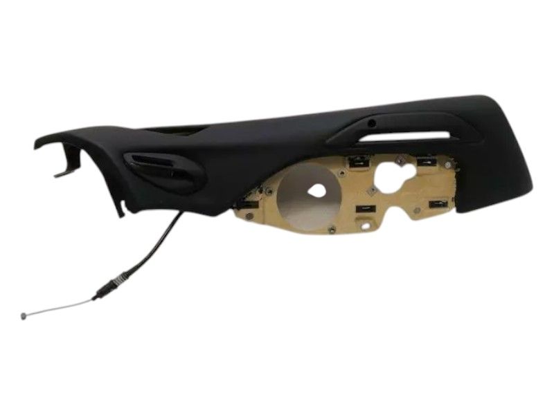 FERRARI PORTOFINO F164 89327300 LH ROOF FLAP COVER TRIM BLACK LEATHER