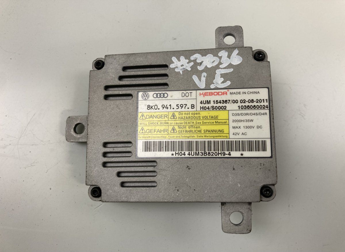 8K0941597B 1036060024 Xenon control unit left VW PASSAT B7 / ALLTRACK (2010-2015)