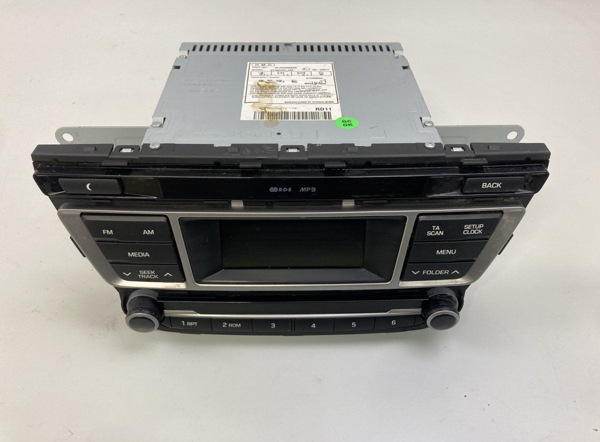 96170C8000RDR AC100C8EE 10R-048417 B496152010 Radio HYUNDAI i20 II (GB) (2014-2020)
