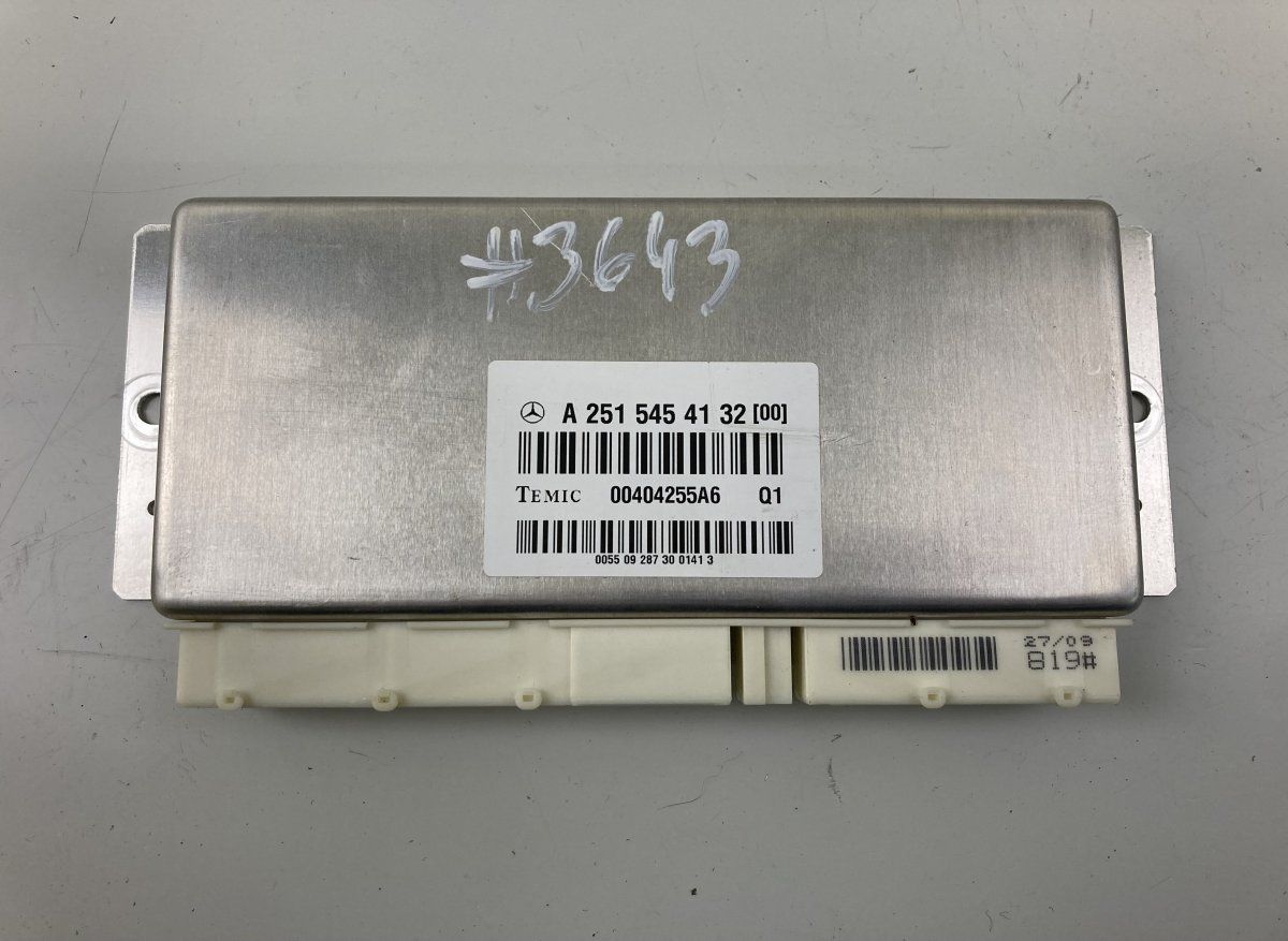 A2515454132 00404255A6 Level/air suspension control unit MERCEDES-BENZ ML-CLASS (W164) (2005-2011)