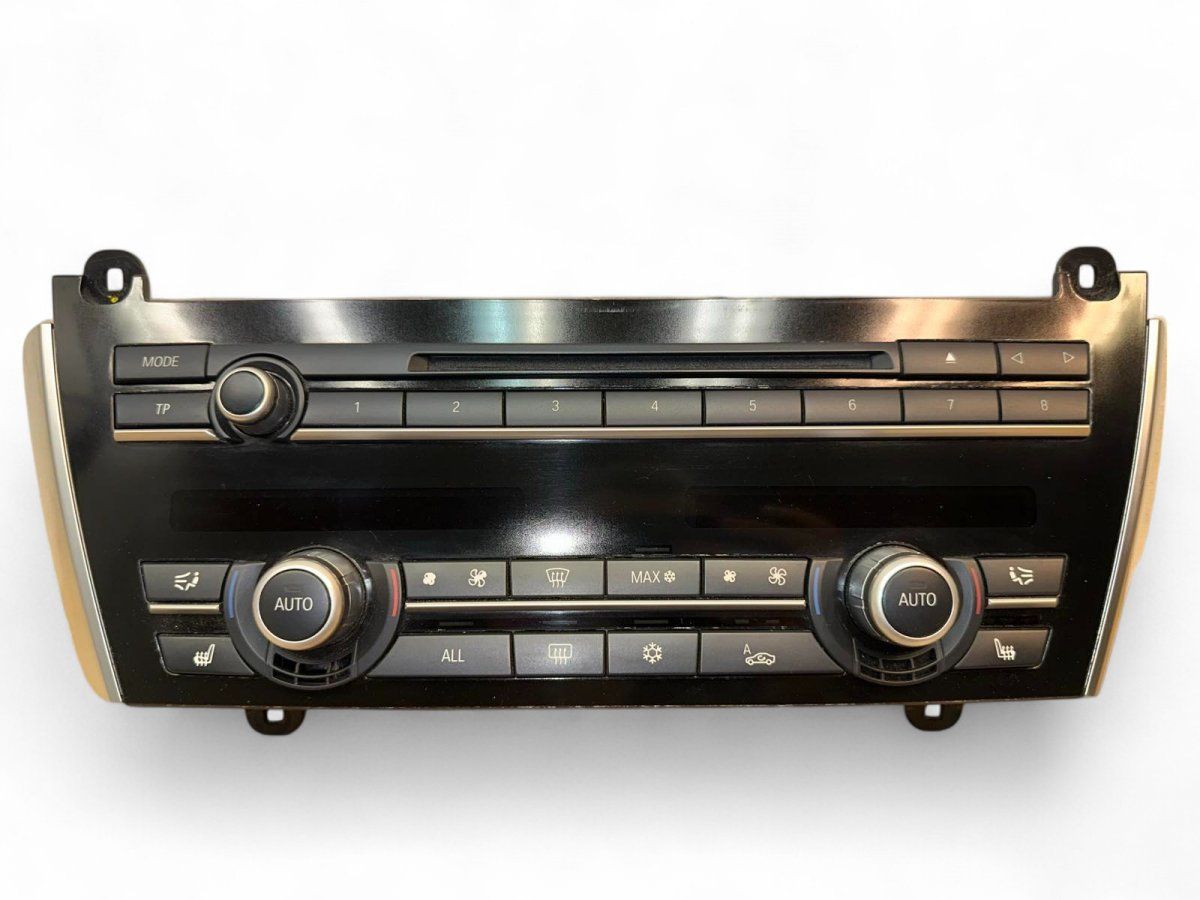 61319328419 9328419 9224706 922470601 Heater control panel BMW 5 GRAN TURISMO (F07) (2009-2017)