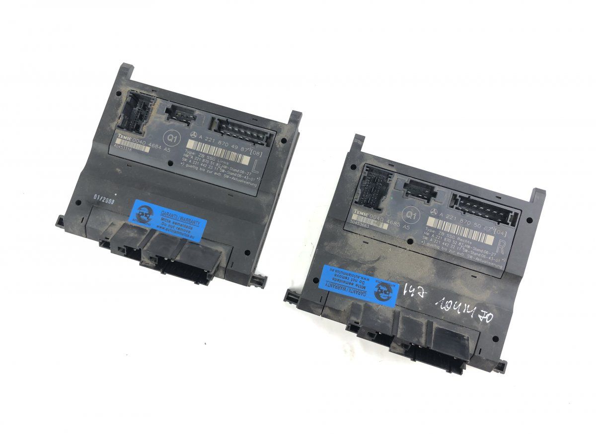 00005457D4 00005456D4 Seats control unit MERCEDES-BENZ S-CLASS (W221) (2005-2013)