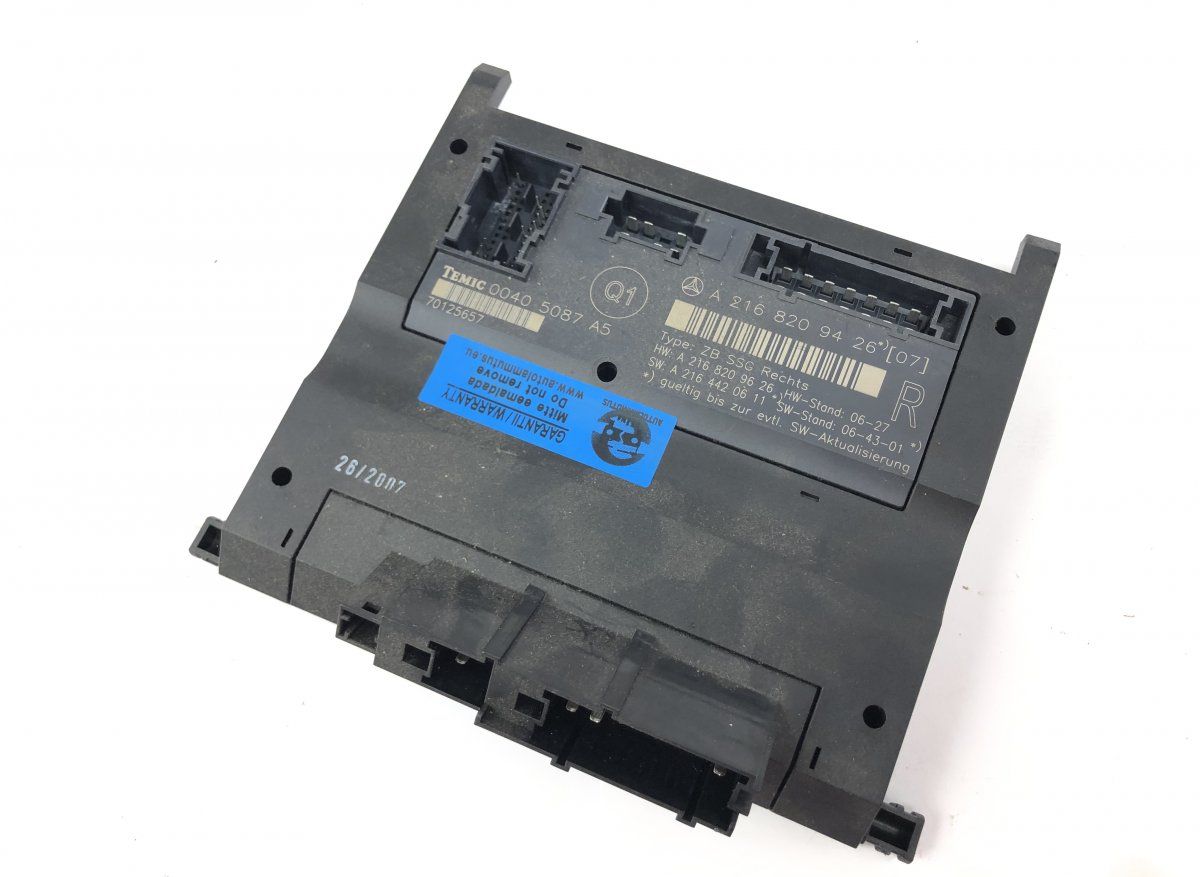 00402644 Seats control unit MERCEDES-BENZ S-CLASS Coupe (C216) (2006-2013)