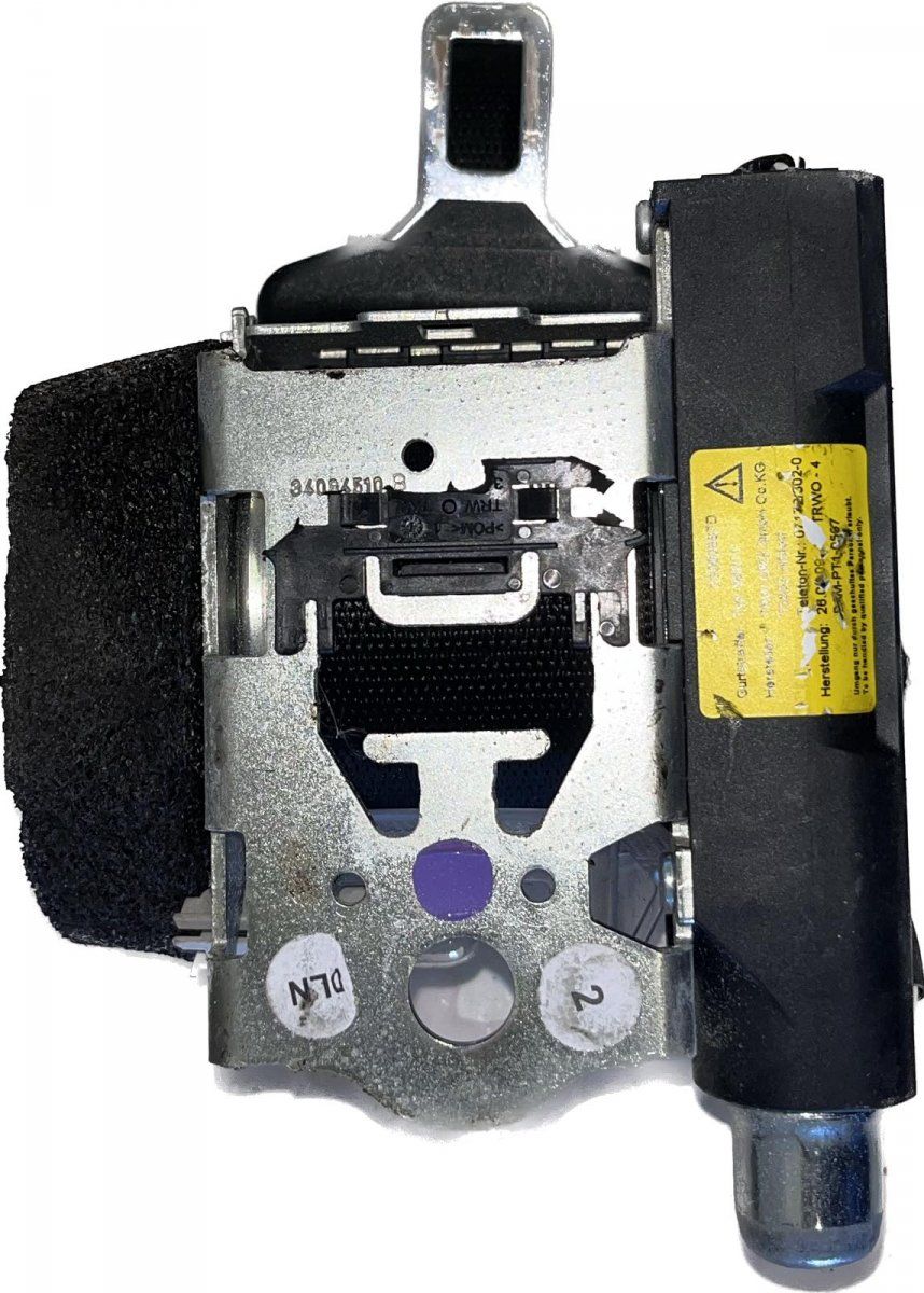 Seat Belt Rear Right MERCEDES-BENZ C-CLASS (W204) (2007-2013)