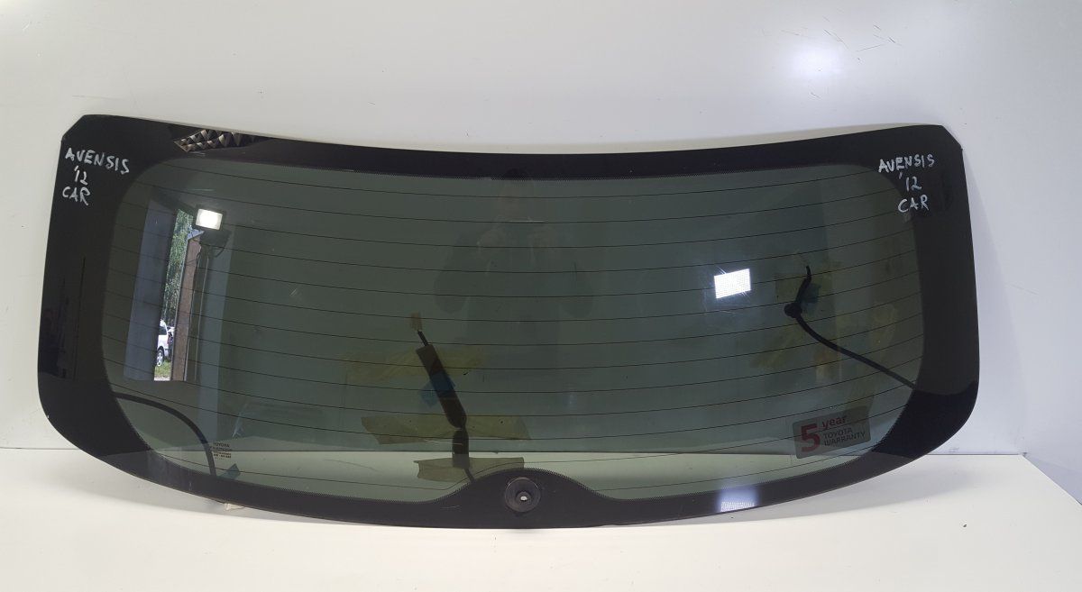 43R-001595 6810505060 Rear Window glass TOYOTA AVENSIS (T270) (2009-2018)