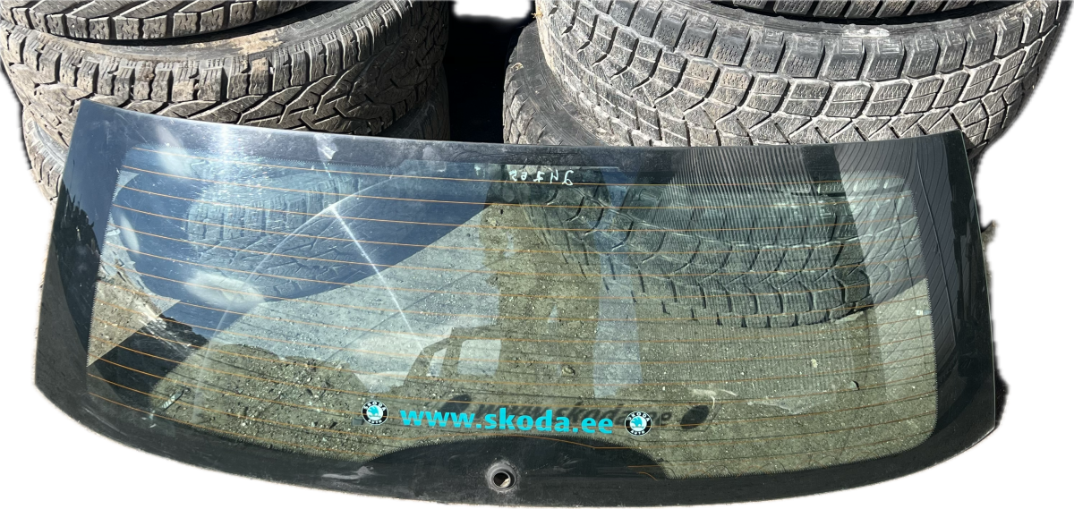 Rear Window glass SKODA FABIA II (5J) (2006-2014)