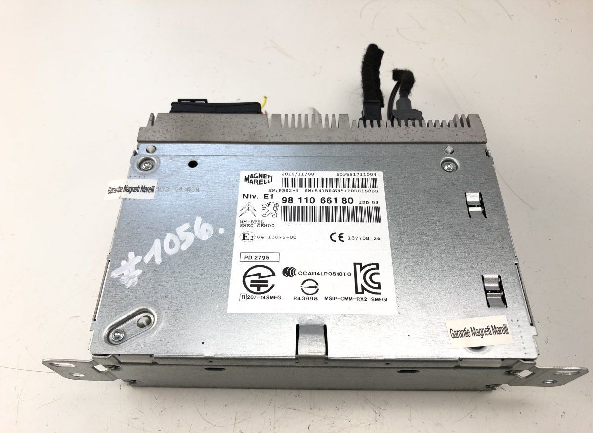 9811066180 Radio tuner PEUGEOT 2008 I (A94) (2013-2019)