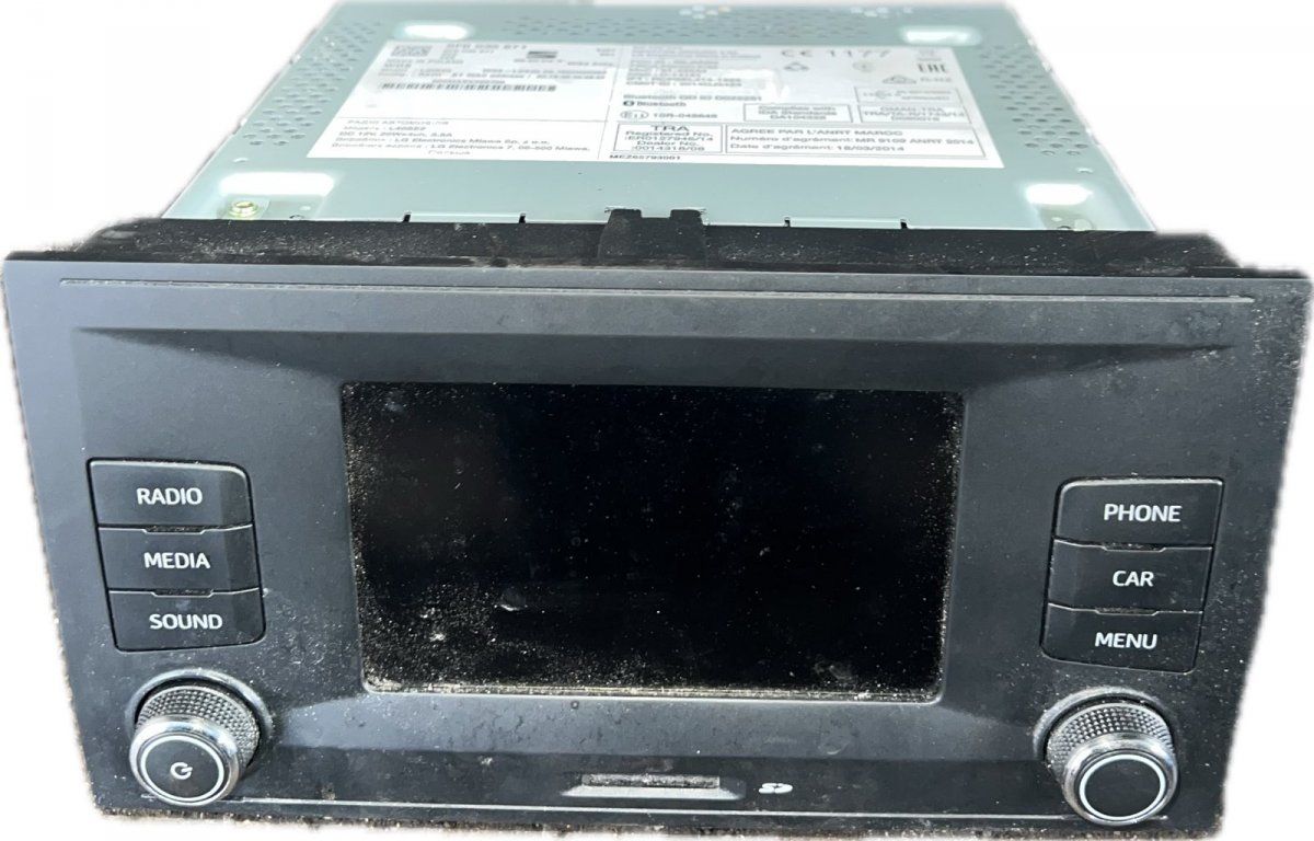 5F0035871 Radio SEAT LEON (5F) (2012-2020)