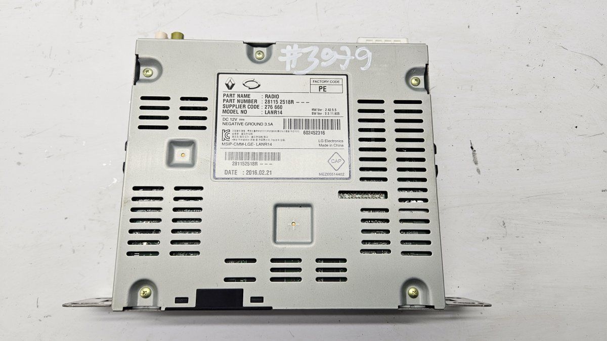 281152518R Radio RENAULT TALISMAN (L2M, KP) (2013-2022)