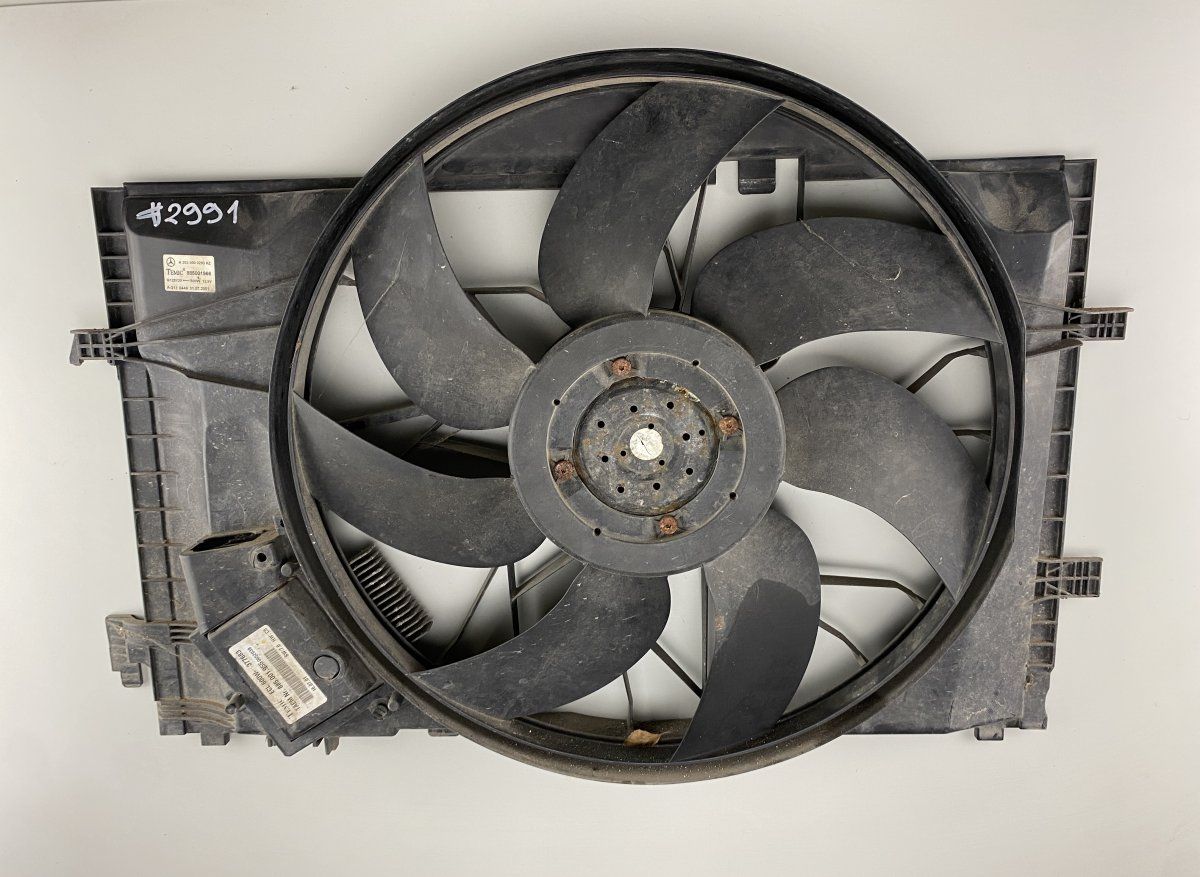 2035000293 885001966 885001955 377683 Radiator Fan Electric MERCEDES-BENZ C-CLASS (W203, CL203) (2000-2011)