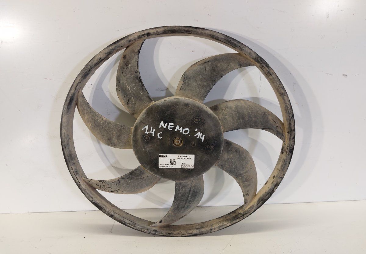 51805806 P9106001 Radiator Fan Electric CITROËN NEMO (2008-2023)