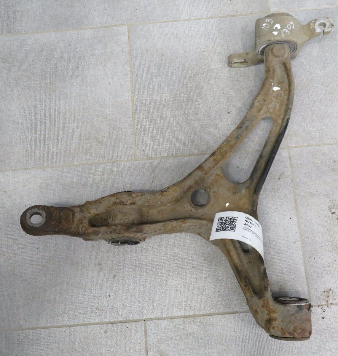 A1643303007 A1643302607 A1643301807 Front Axle Track Control Arm lower Right MERCEDES-BENZ ML-CLASS (W164) (2005-2011)