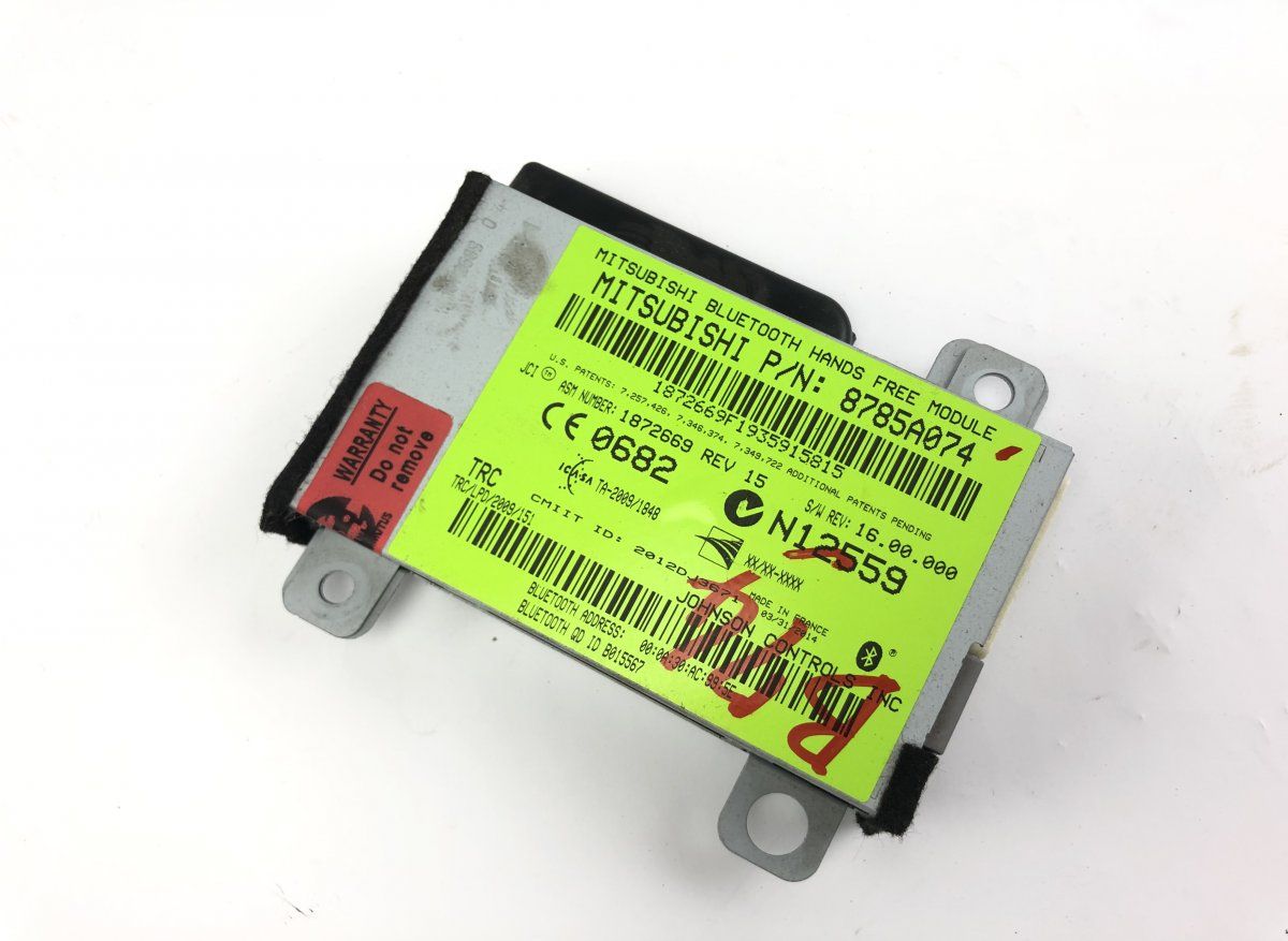 1872669 Phone / bluetooth control unit CITROËN C4 AIRCROSS (2010-2017)