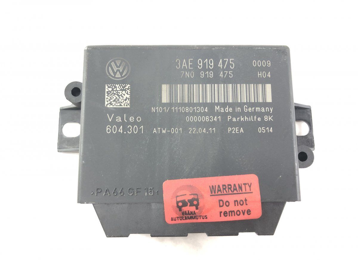 604301 604.301 305298 Parking Aid Control Unit VW PASSAT B7 / ALLTRACK (2010-2015)