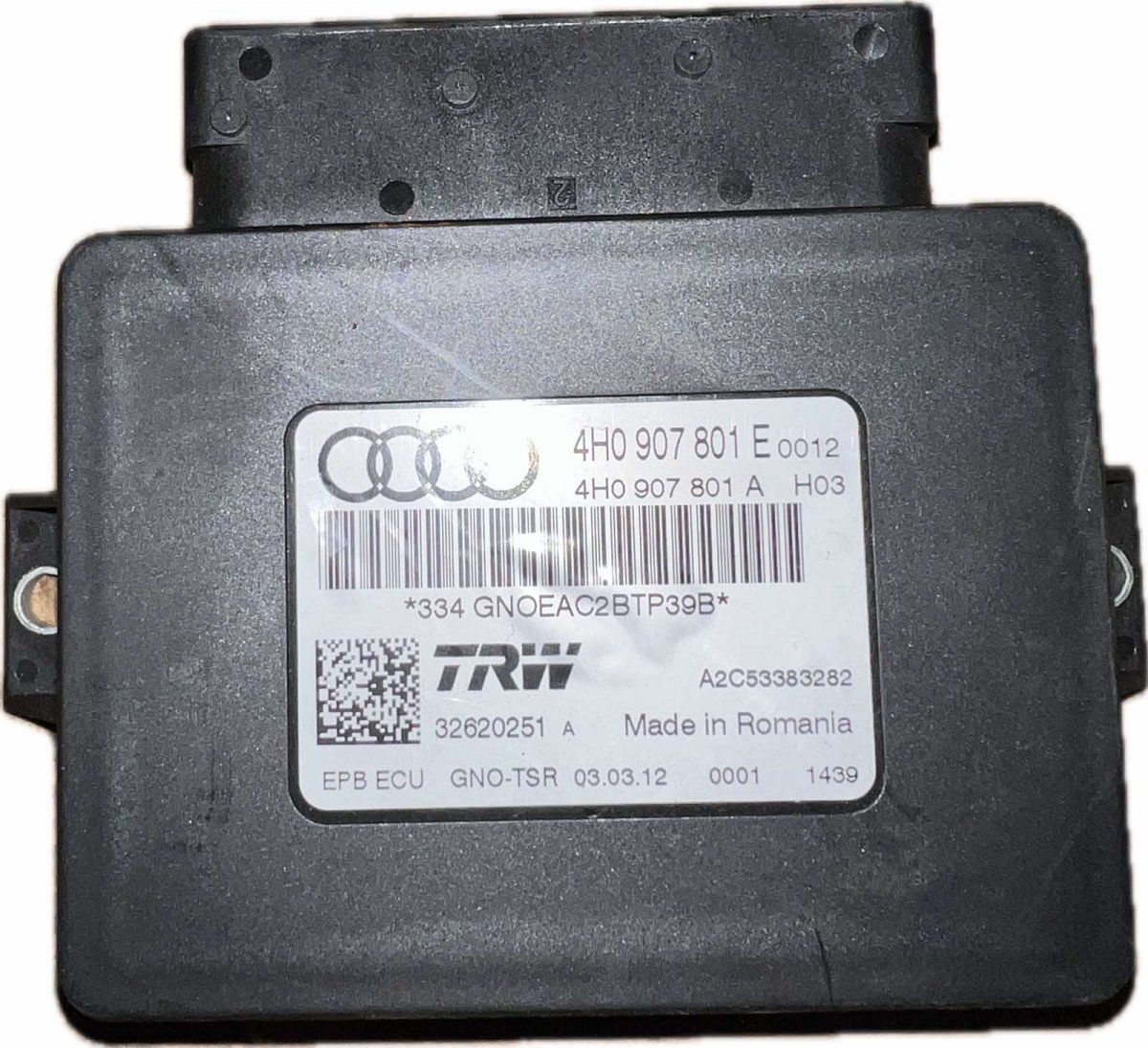 Parking brake control unit AUDI A6 / A6 ALLROAD (C7, 4G) (2010-2018)