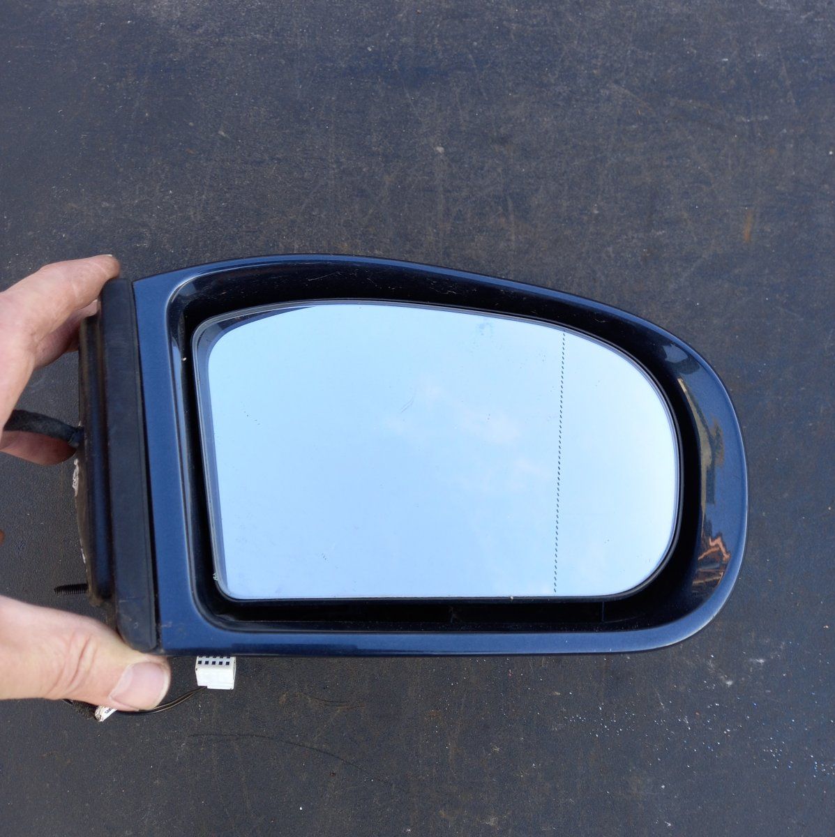2038107293 Mirror right MERCEDES-BENZ E-CLASS (W211) (2002-2009)