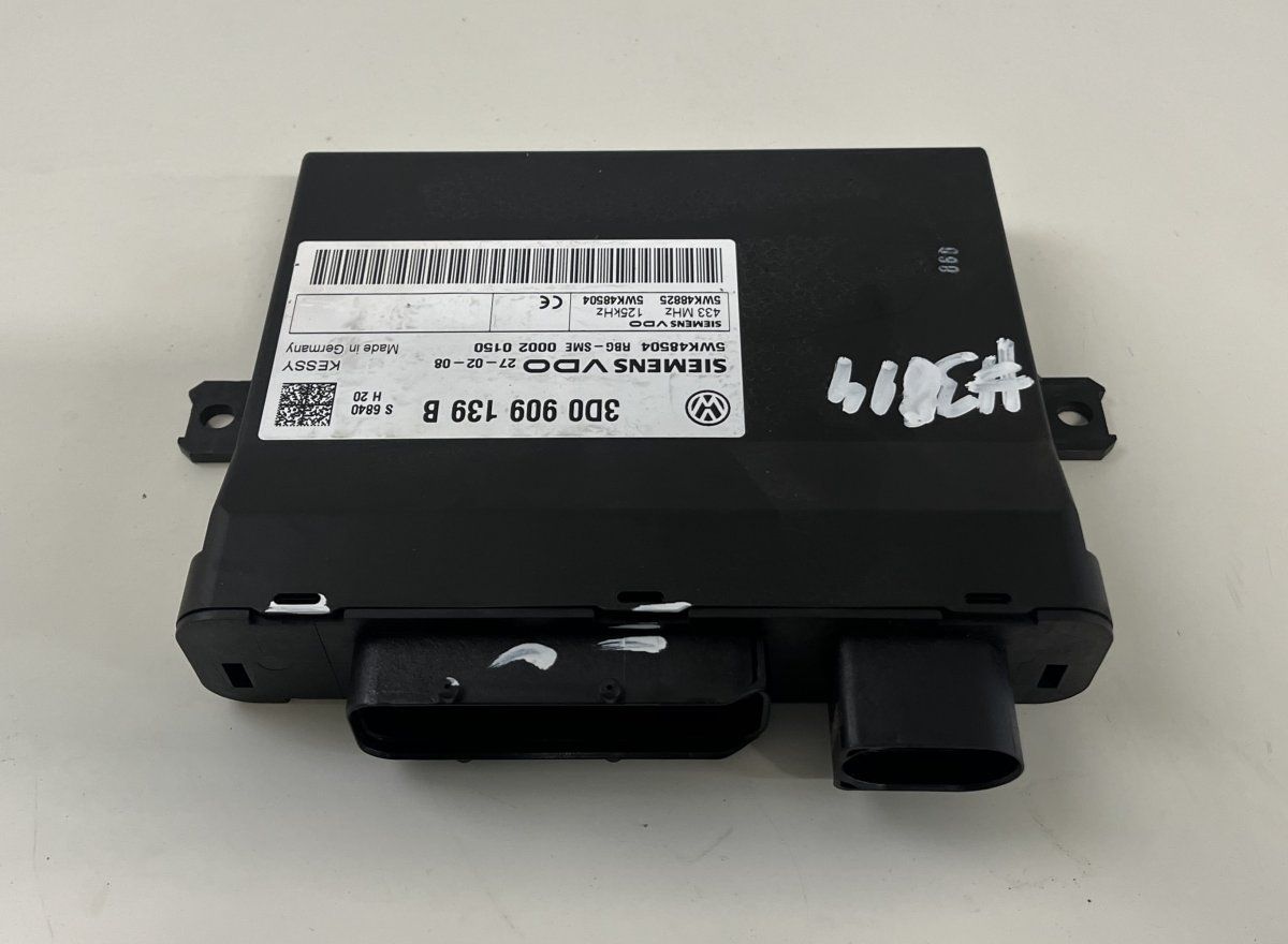 3D0909139B KEYLESS GO control unit PORSCHE CAYENNE I (2002-2010)