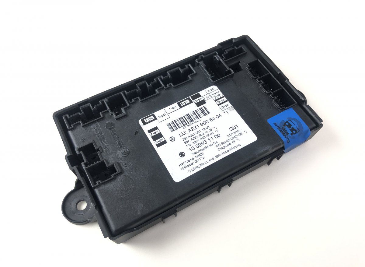 0507937702 0507951501 Door control unit front right MERCEDES-BENZ S-CLASS (W221) (2005-2013)