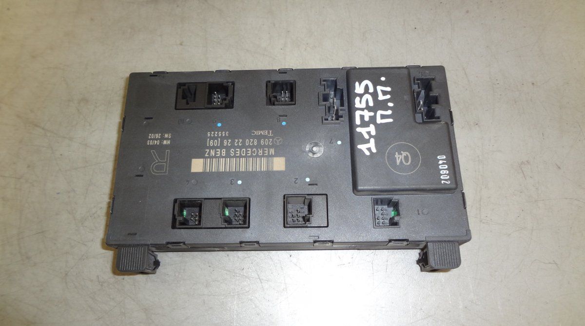 355225 Door control unit front right MERCEDES-BENZ CLK (C209) (2002-2010)