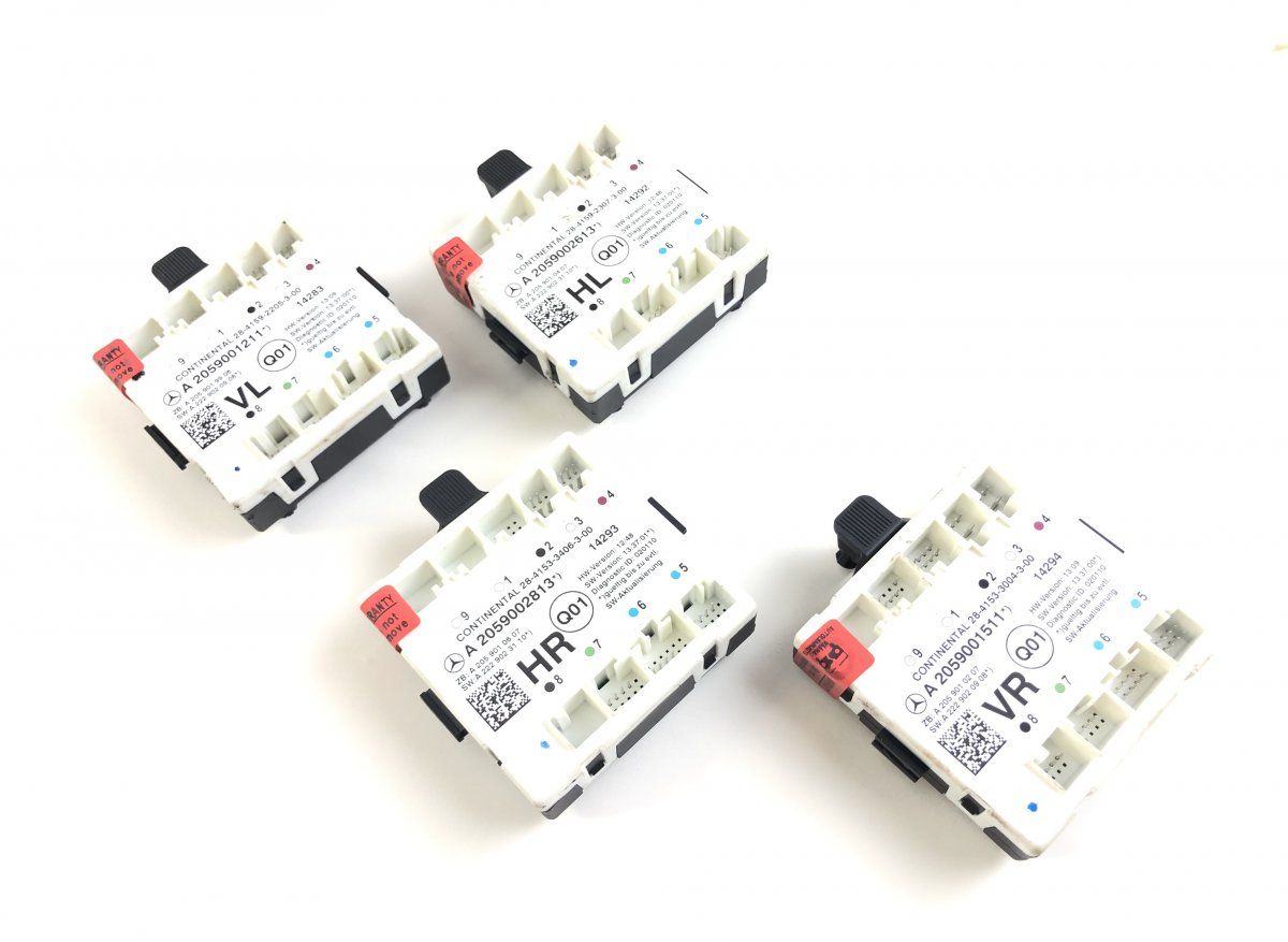 A2059001211 Door control unit front left MERCEDES-BENZ C-CLASS (W205) (2013-2021)