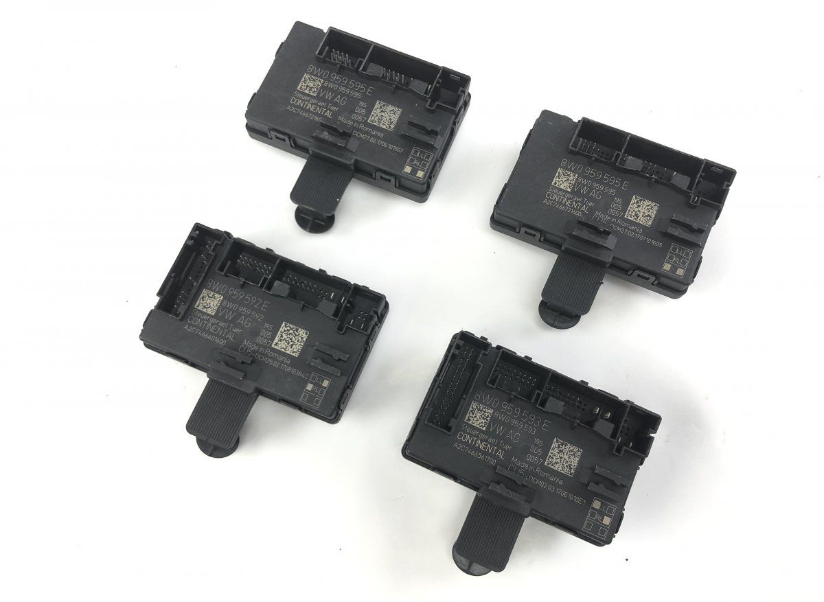 A2C7466561700 A2C7466721600 A2C7466601600 Door control unit front left AUDI A4 (8W, B9) (2015-)