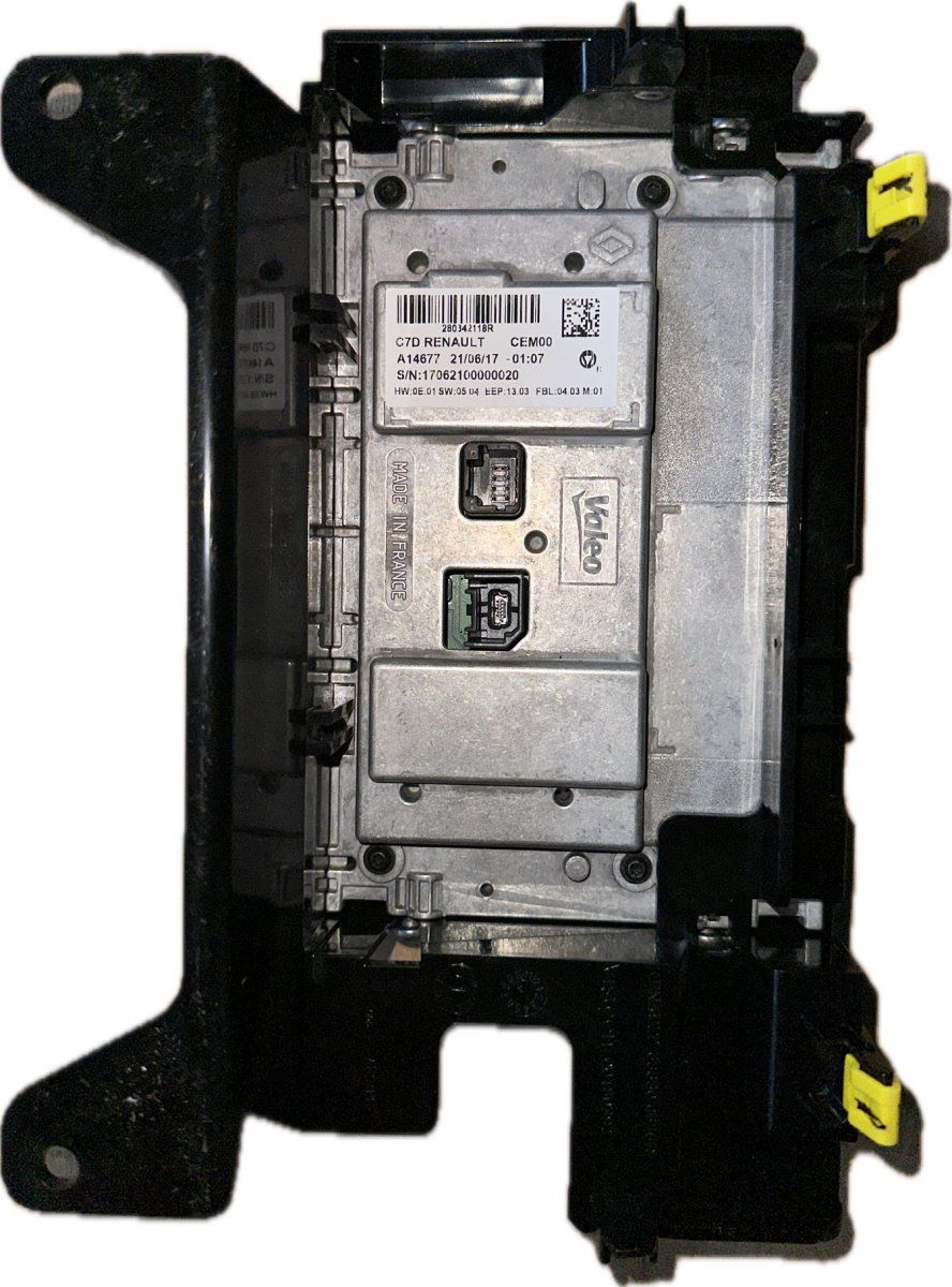 280342118R 281158714R Dash screen RENAULT KADJAR (HA, HL) (2015-2022)