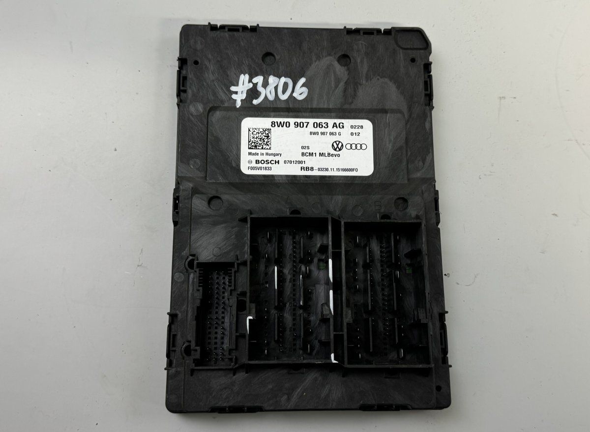8W0907063AG 8W0907063G 07012001 Comfort Module (CCM) AUDI A4 (8W, B9) (2015-)
