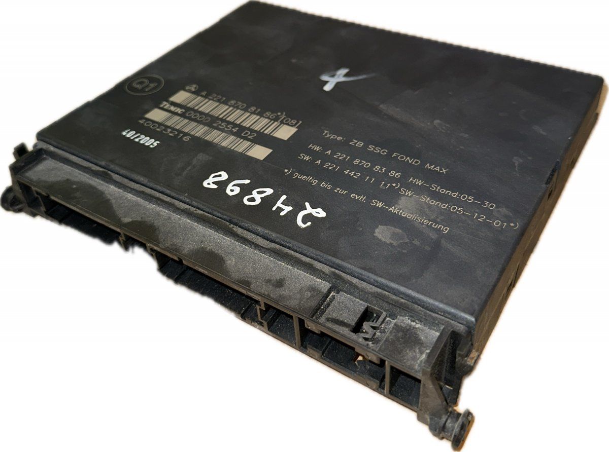 A2218708386 A2214421111 А2218708186 Comfort Module (CCM) MERCEDES-BENZ S-CLASS (W221) (2005-2013)