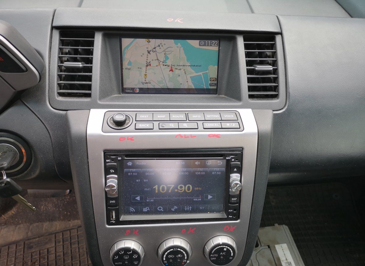 GPS Navigator CD - Player NISSAN MURANO (Z50) (2003-2008)