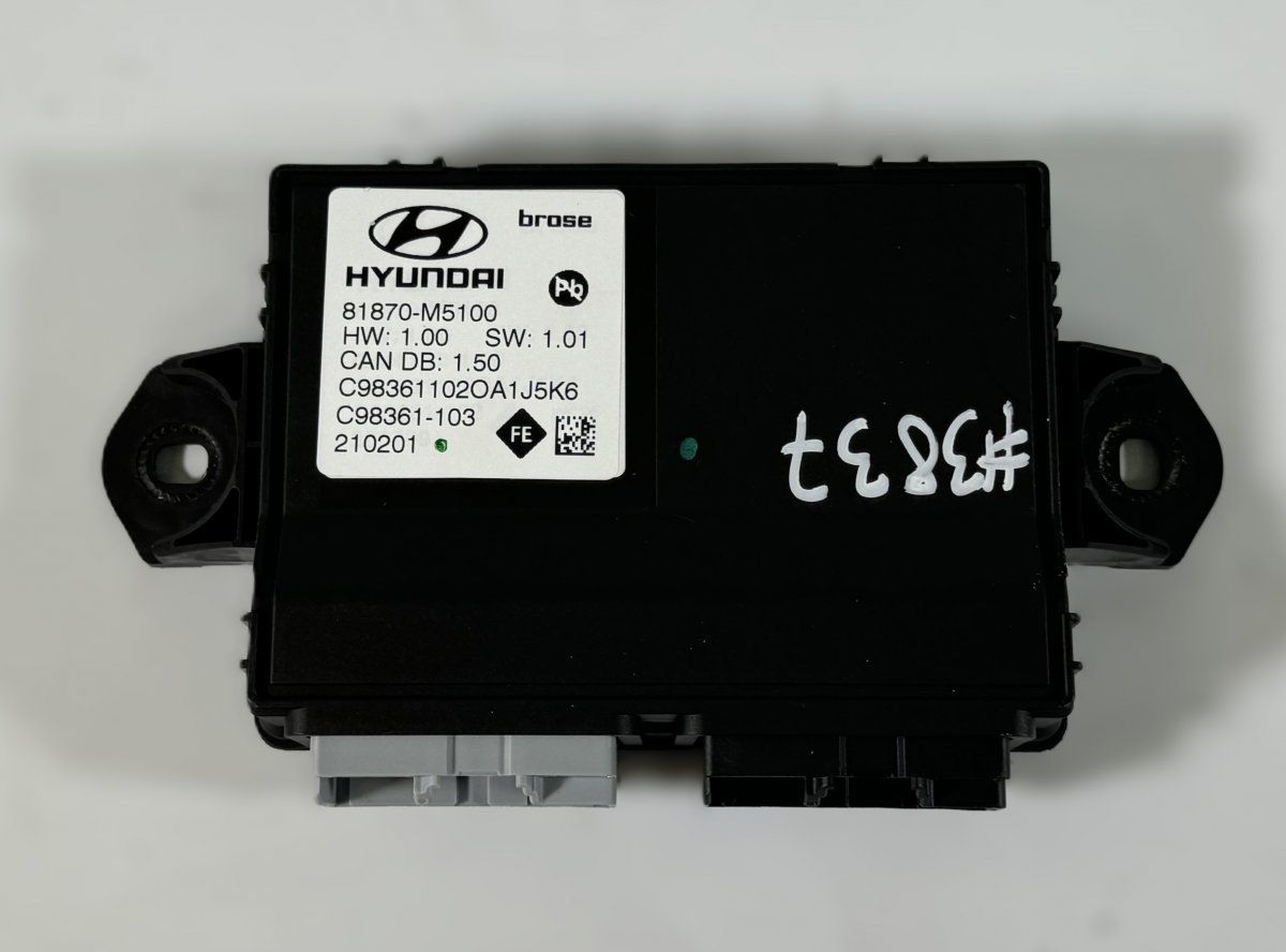 81870M5100 Bootlid / tailgate control unit HYUNDAI NEXO (FE) (2018-)