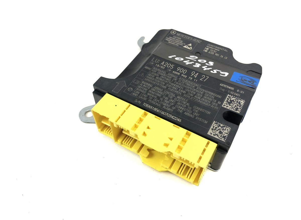 A2059002512 Airbag Control Unit MERCEDES-BENZ C-CLASS (W205) (2013-2021)