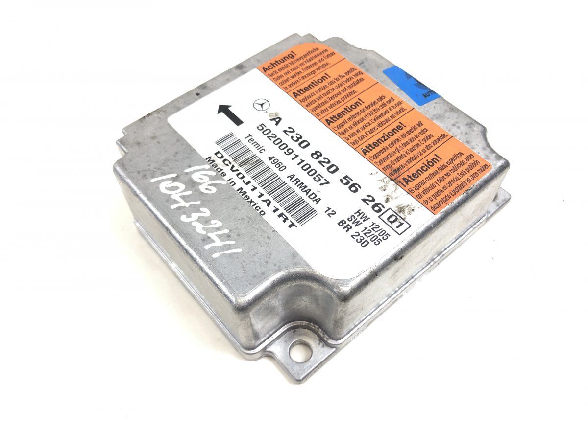 A2308205626 Airbag Control Unit MERCEDES-BENZ SL-CLASS (R230) (2001-2012)
