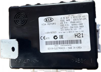 95400A2211 Body control module (BCM) KIA CEE&#39;D II (JD) (2012-2018)