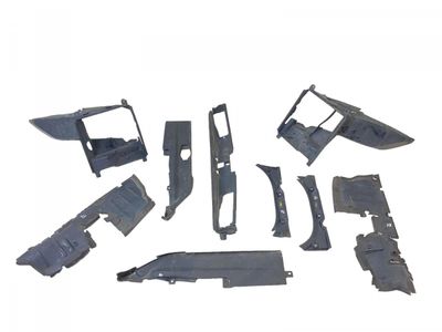 4H0121284B Air duct front left AUDI A8 (4H) (2009-2017)