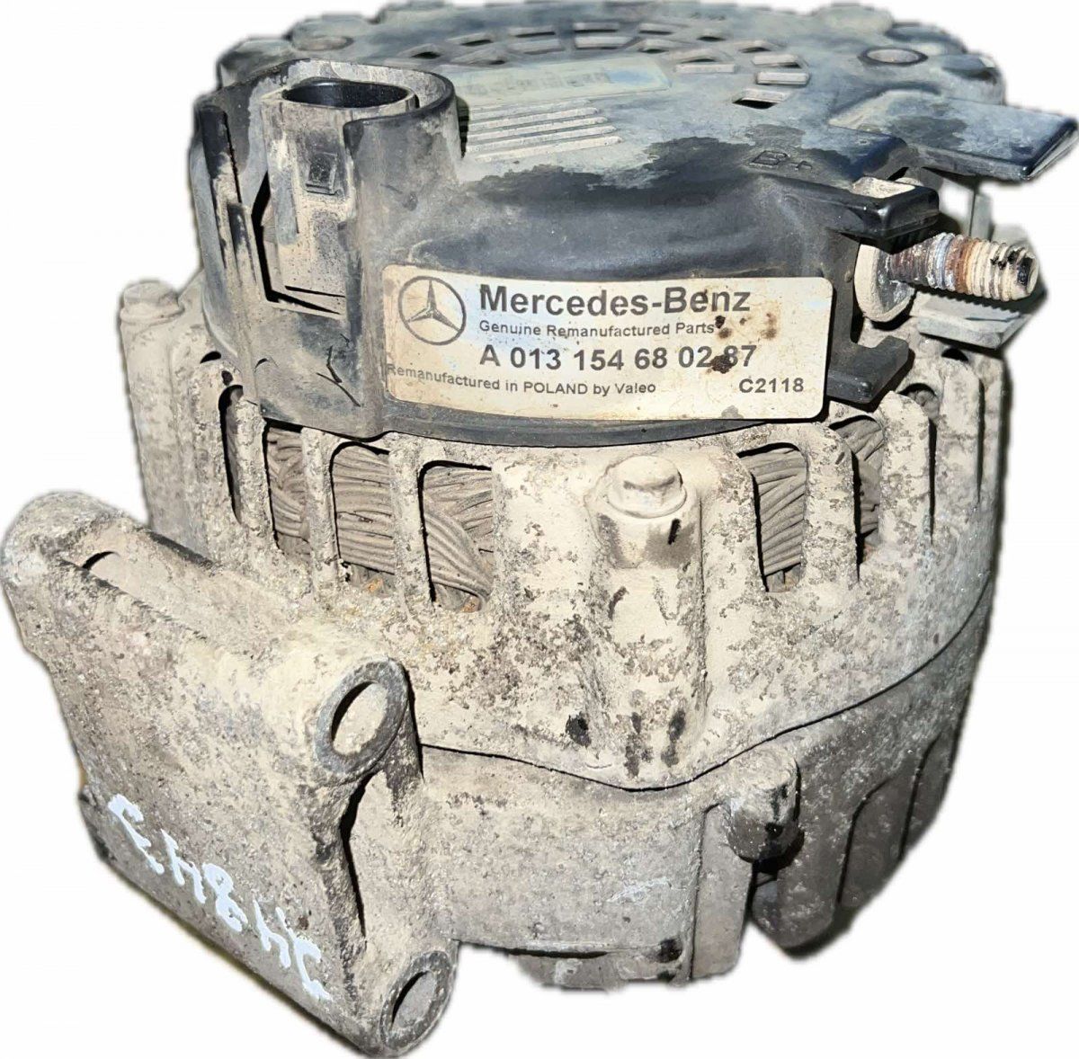 0131540287 A0131546802 A013154680280 A013154680287 Alternator MERCEDES-BENZ VITO / VIANO (W639) (2003-2014)