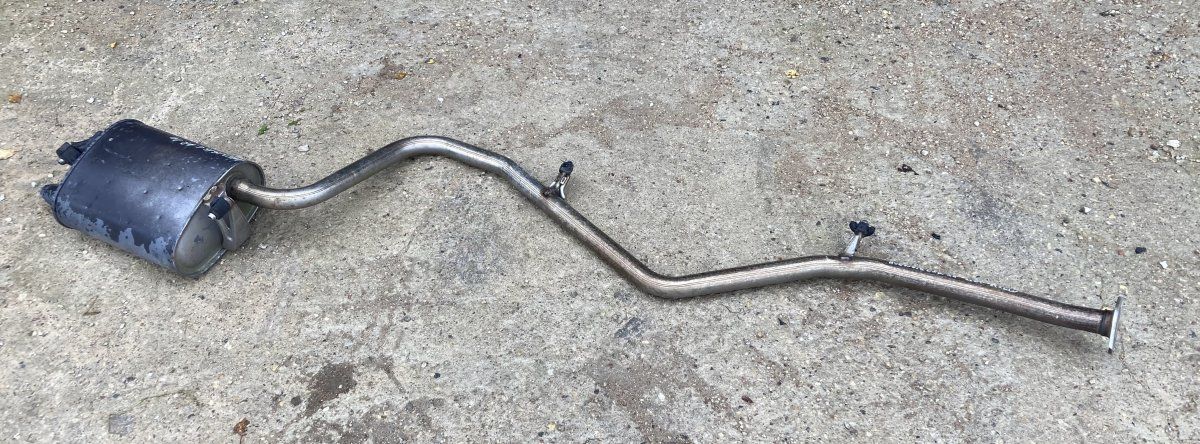 174300T080 Exhaust rear silencer (muffler) TOYOTA AVENSIS (T270) (2009-2018)