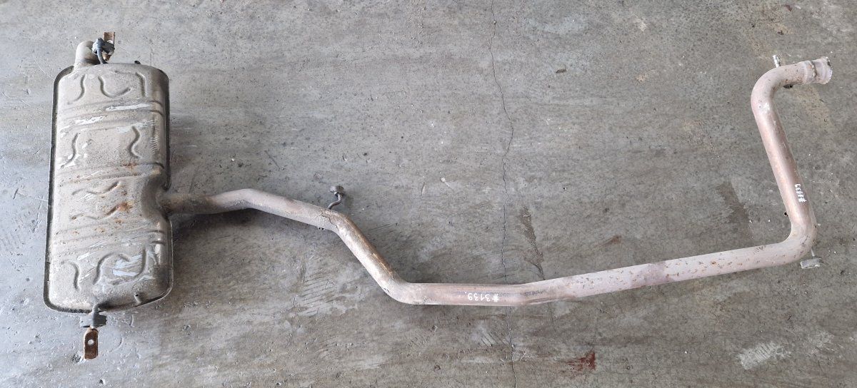 A2464910800 Exhaust rear silencer (muffler) MERCEDES-BENZ B-CLASS (W246, W242) (2011-2018)