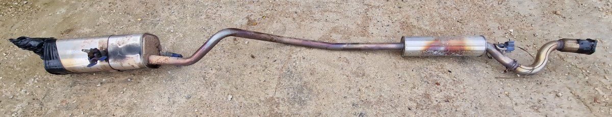 PSA3188 PSA3187 Exhaust rear silencer (muffler) PEUGEOT 3008 I (T84) (2009-2016)