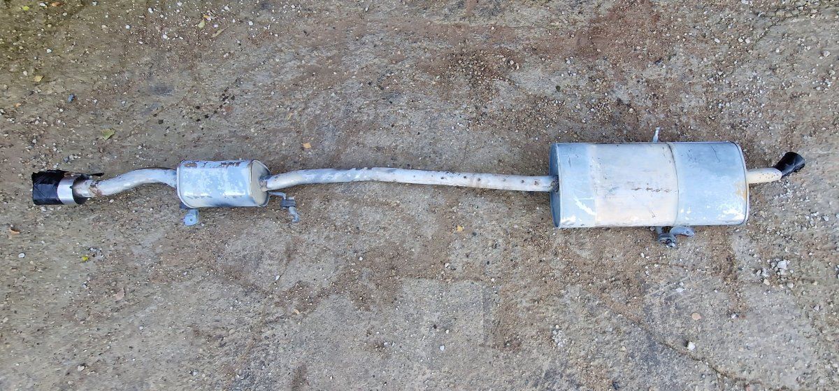 A1694910900 11107661 A1694910100 Exhaust rear silencer (muffler) MERCEDES-BENZ B-CLASS (W245) (2005-2011)