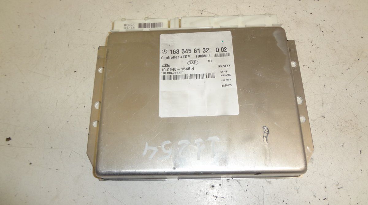 ESP control unit MERCEDES-BENZ ML-CLASS (W163) (1998-2005)
