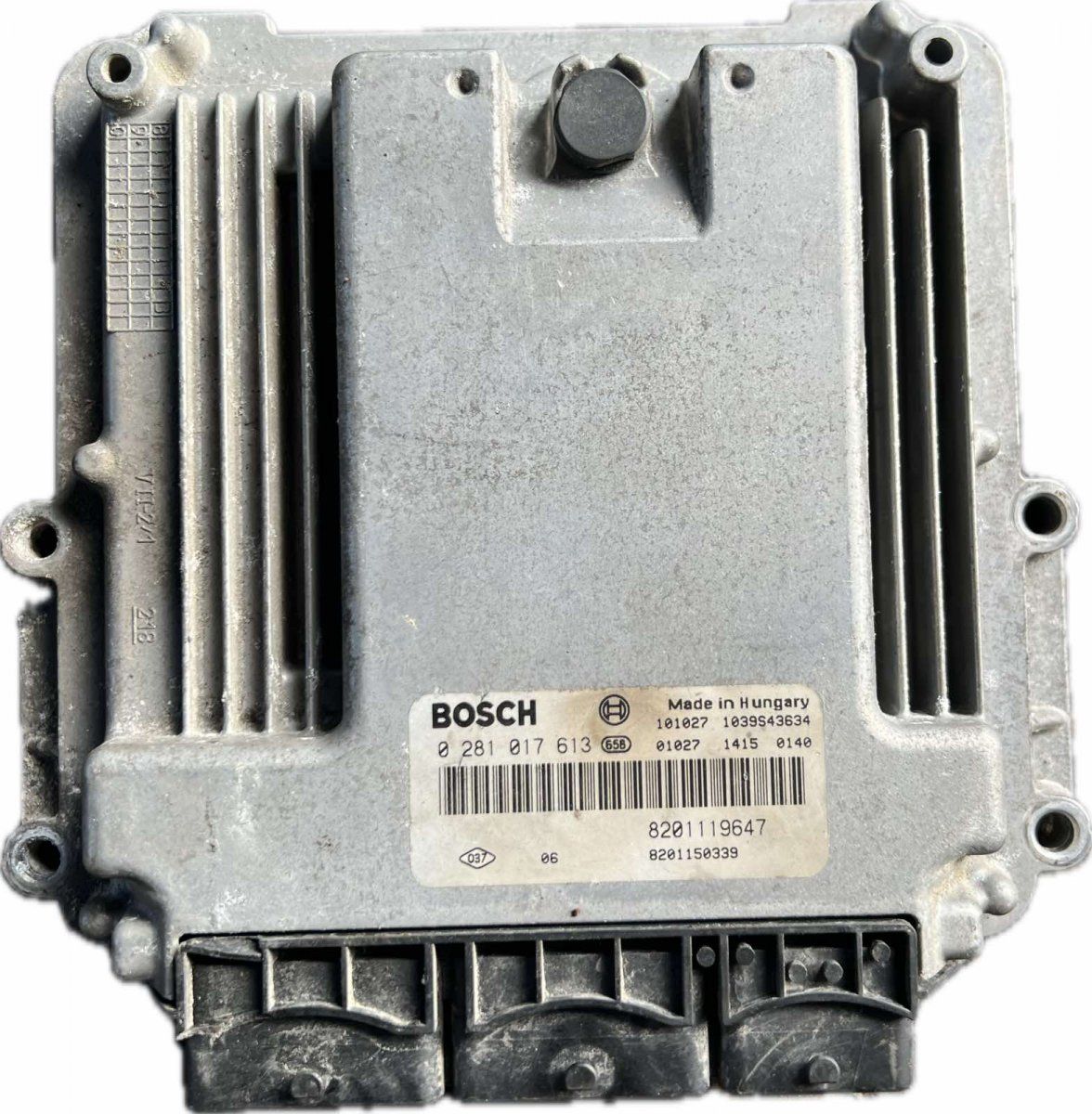 0281017613 8201119647 Engine Control Unit / module (ECU) RENAULT LAGUNA III (2007-2015)