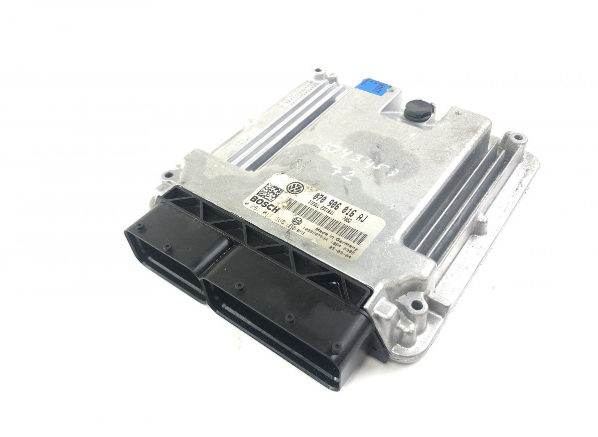 0281011568 Engine Control Unit / module (ECU) VW TRANSPORTER T5 / MULTIVAN (7H, 7E, 7J) (2003-2015)
